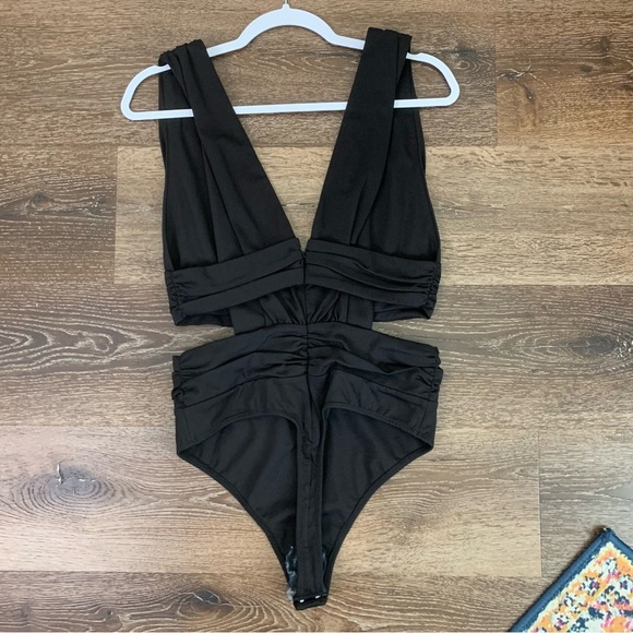 NBD womens black christenne bodysuit S - Picture 6 of 10